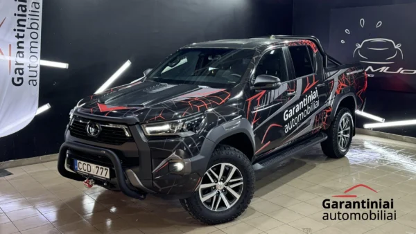 Toyota Hilux 2,8 D-4D Invincible PRO 2023 m. (MODIFIKUOTAS)