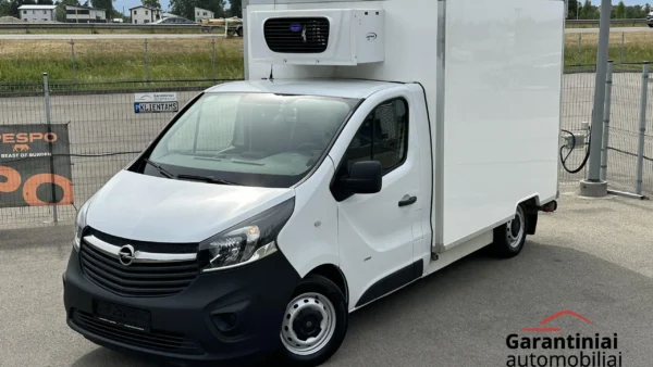 Opel Vivaro šaldytuvas su izoterminiu kėbulu 2017 m.
