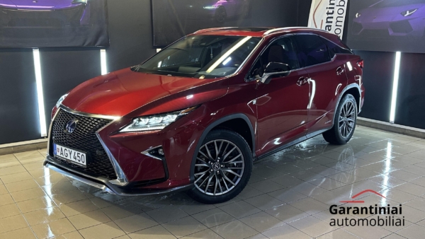 Lexus RX 450h 3.5 Hybrid AWD F-Sport 2018 m. 1