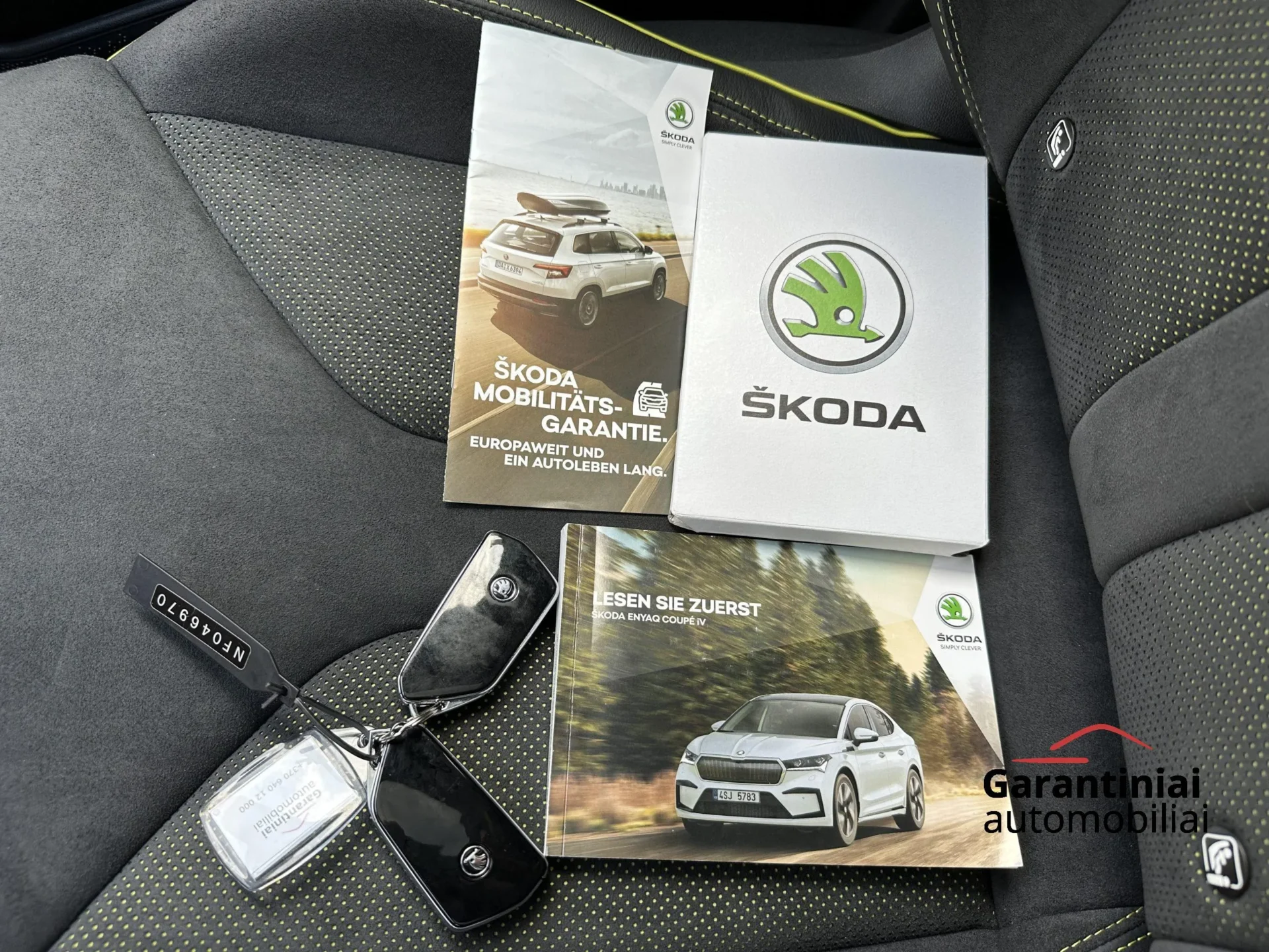 Skoda Enyaq Coupe RS iV 4x4 220 kW 2022 m. 39