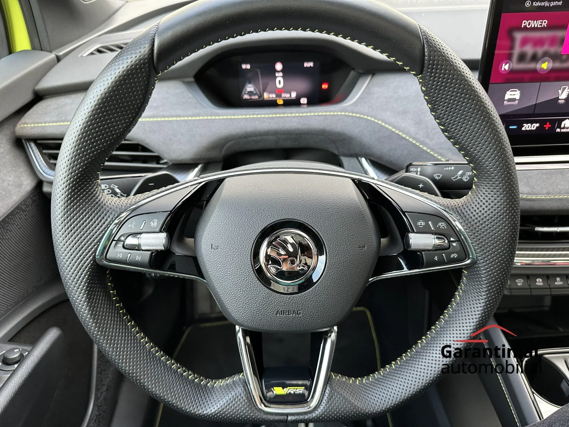 Skoda Enyaq Coupe RS iV 4x4 220 kW 2022 m. 7