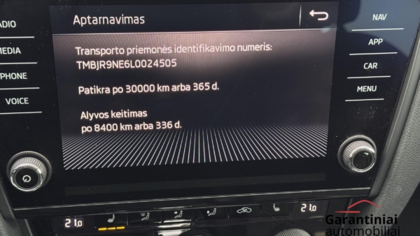 Skoda Octavia 1,5 TSi DSG Style 2019 m. 28