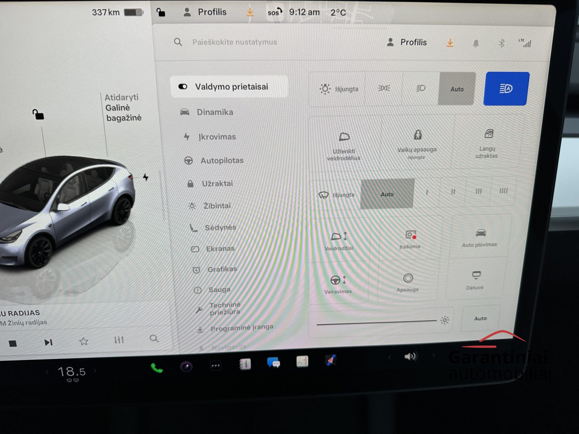 Tesla Model Y Long Range Dual Motor 2023 m. 9