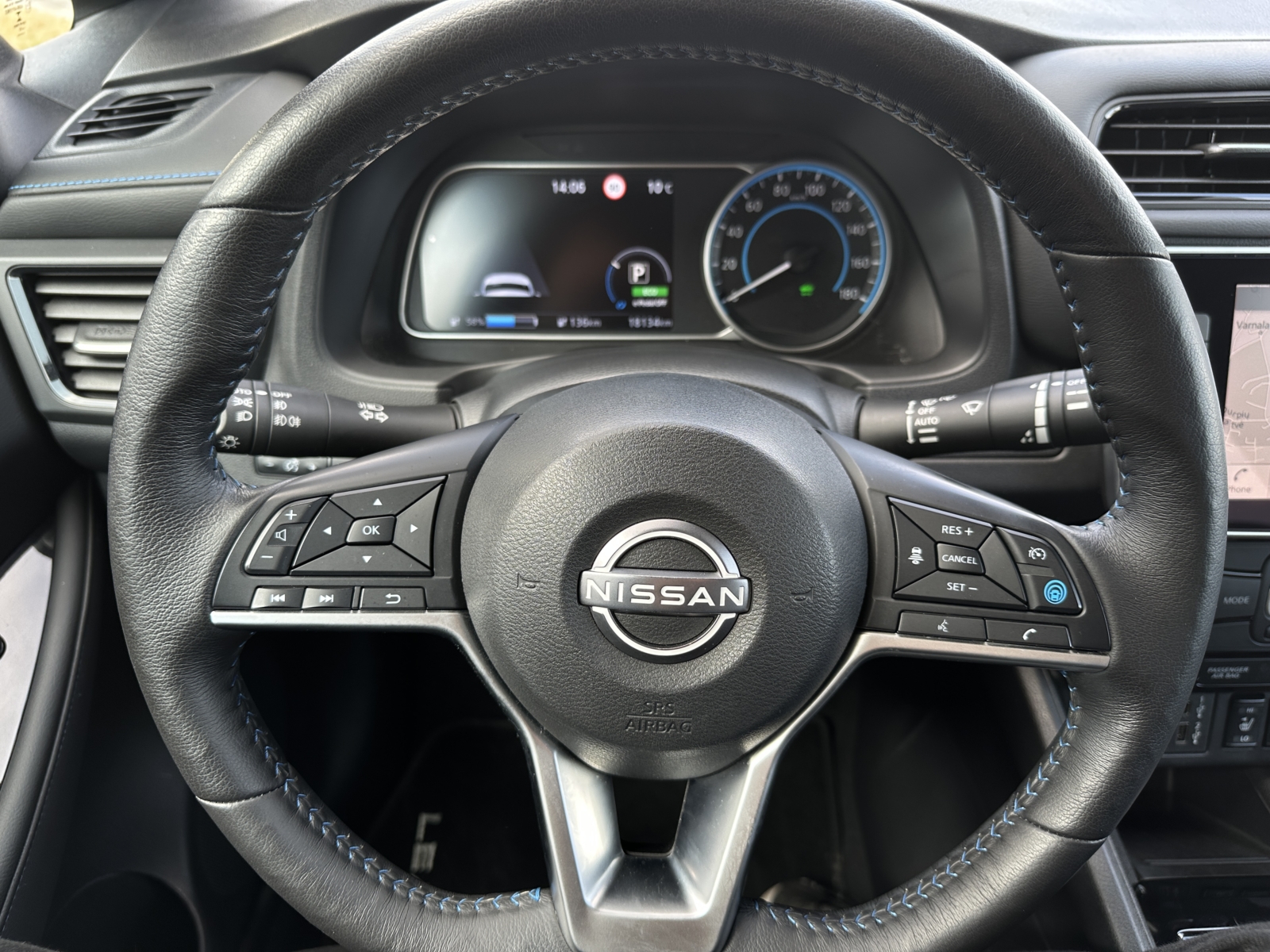 Nissan Leaf Tekna 40 kWh 2022 m. Elektromobilis - Image 7
