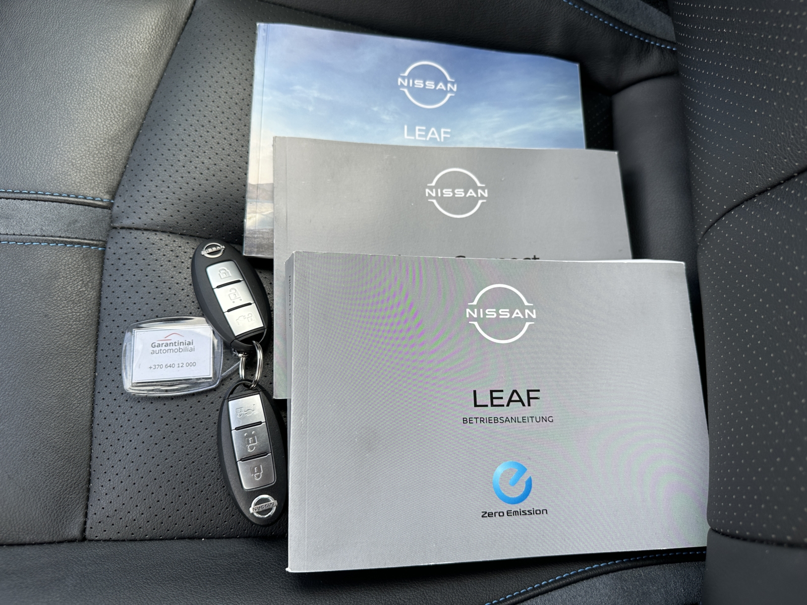 Nissan Leaf Tekna 40 kWh 2022 m. Elektromobilis - Image 31