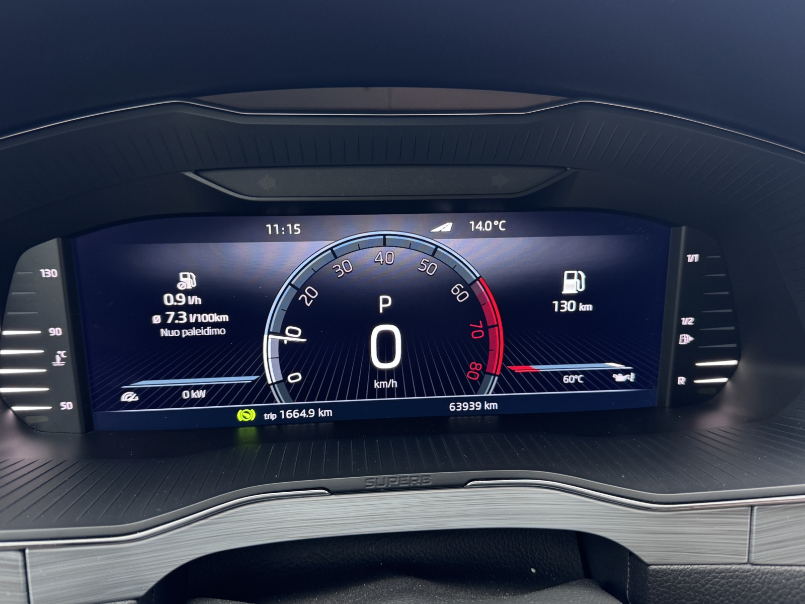Skoda Superb 1.5 TSI Ambition DSG 2023 m. - Image 12