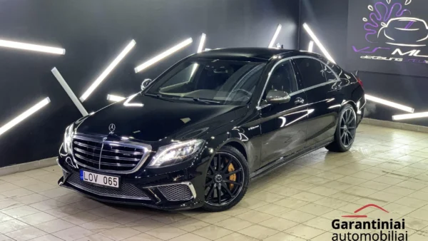 Mercedes-Benz S65 V12 Biturbo Long AMG 2015 m. 1