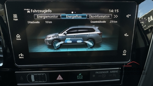 Mitsubishi Outlander 2.4 PHEV Business 4WD 2019 m. Įkraunamas hibridas. 15