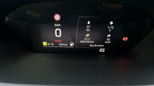 Skoda Enyaq Coupe RS iV 4x4 220 kW 2022 m. 9