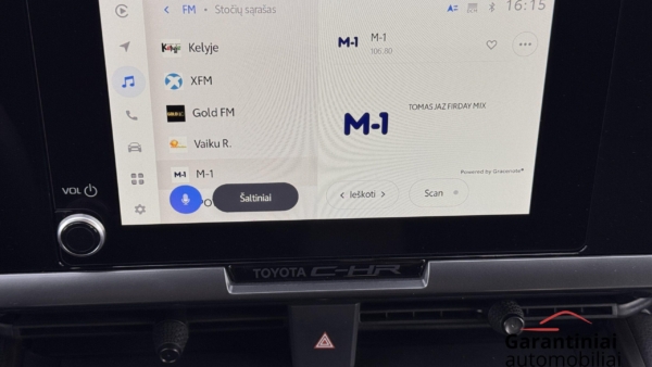 Toyota C-HR 1,8 Hybrid Active 2025 m. 20