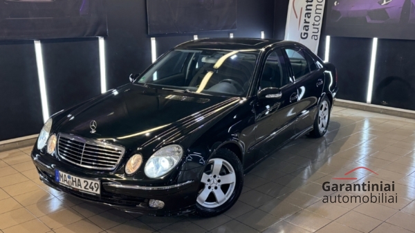Mercedes Benz E240 Avantgarde 2005 m. Su dujų įranga
