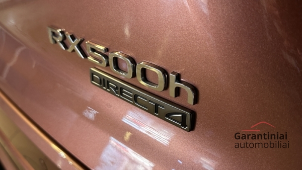 Lexus RX 500h 2.4 F SPORT Performance DIRECT4 AWD 2023 m. 36