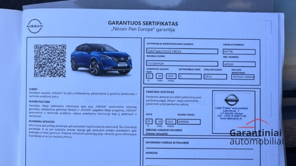 Nissan Qashqai 1.3 DIG-T MHEV N-Connecta 2023 m. 30