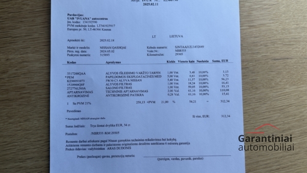 Nissan Qashqai 1.3 DIG-T MHEV N-Connecta Design 2024 m. 30