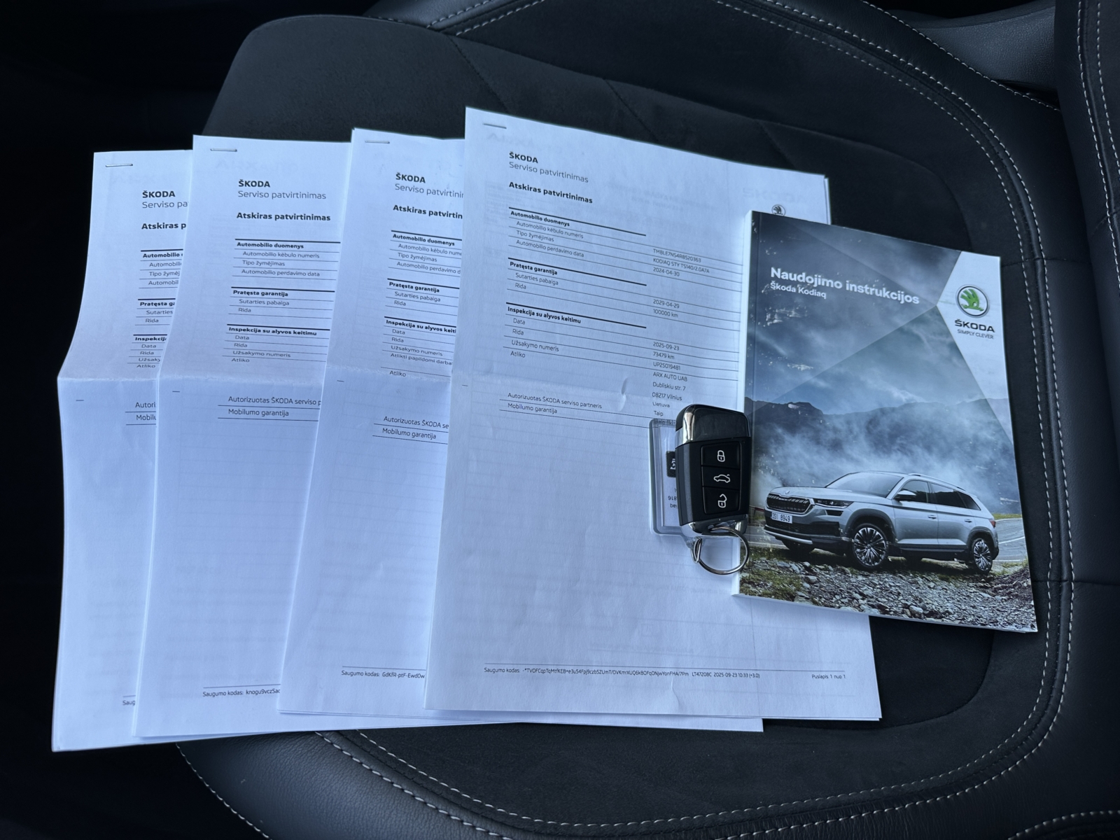Škoda Kodiaq 2.0 TSi 4x4 Style 2024 m. 29