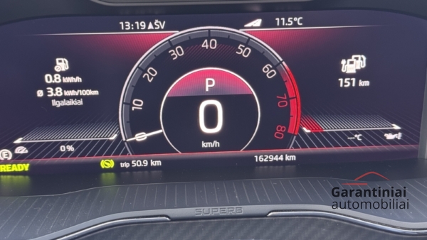 Skoda Superb 1,4 iV Plug-in Sportline 2021 m. Įkraunamas hibridas 19