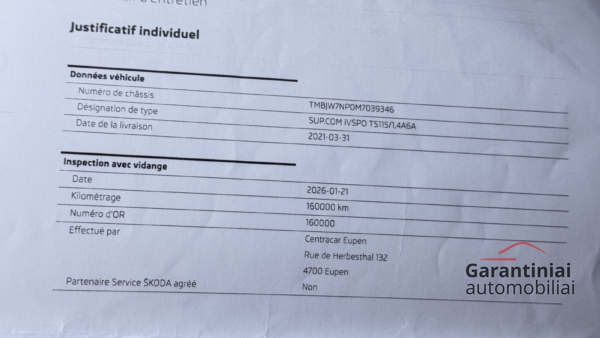Skoda Superb 1,4 iV Plug-in Sportline 2021 m. Įkraunamas hibridas 40