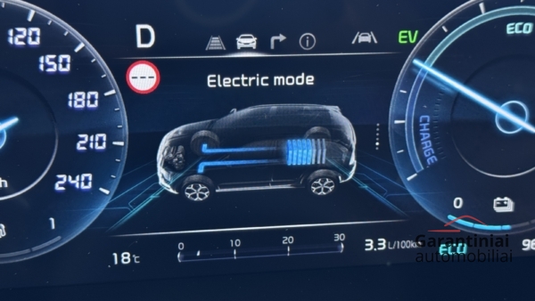Kia Niro 1.6 Plug-in Hybrid 2024 m. Įkraunamas hibridas 16