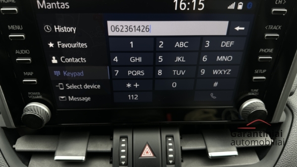 Toyota RAV4 2.5 Hybrid Style 2019 m. 15