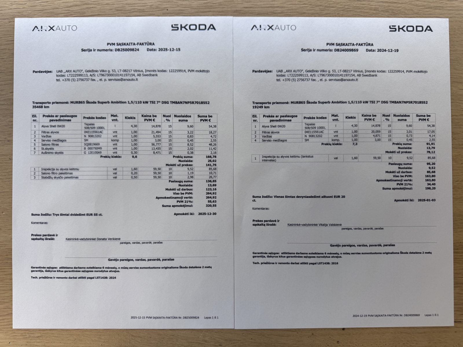 Skoda Superb 1.5 TSi Ambition 2024 m. - Image 28