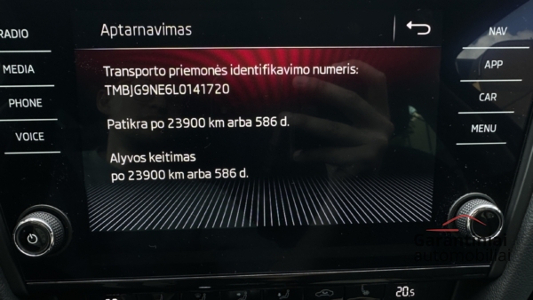 Skoda Octavia 1.6 TDi Ambition 2020 m. 18