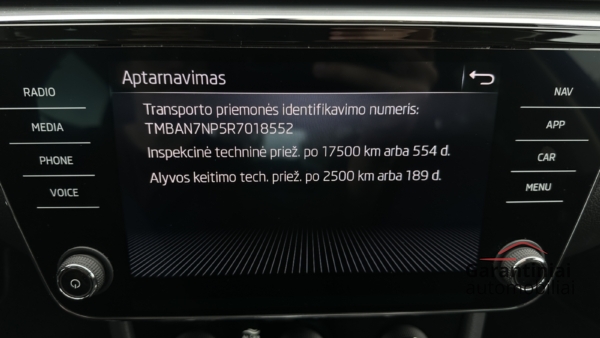 Skoda Superb 1.5 TSi Ambition 2024 m. 18