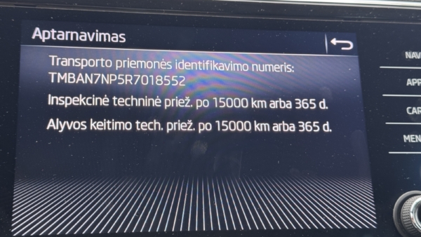 Skoda Superb 1.5 TSi Ambition 2024 m. 30