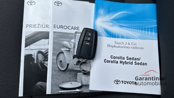 Toyota Corolla sedan 1.8 Hybrid Active 2022 m. 26