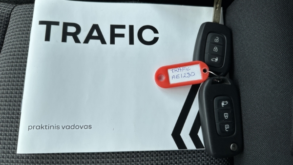 Renault Trafic 2.0 2025 m. 9 vietų keleivinis mikroautobusas 19