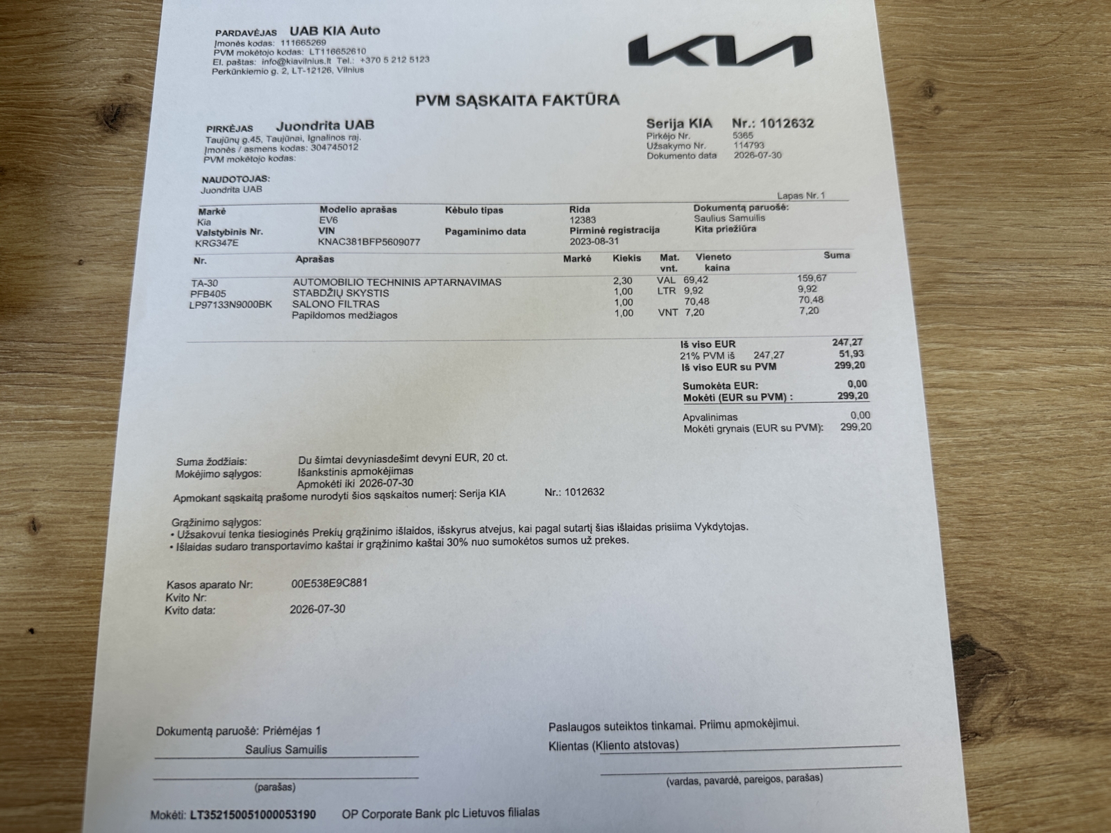Kia EV6 58 kWh 2023 m. 32