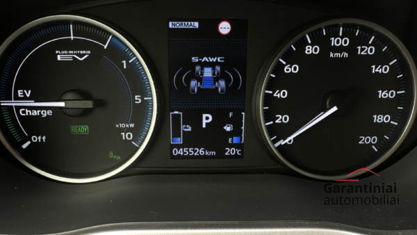 Mitsubishi Eclipse Cross 2,4 PHEV 4WD 2022 m. Įkraunamas hibridas. 7