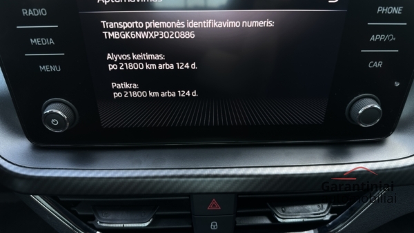 Škoda Kamiq 1.5 TSi Monte Carlo 2022 m. 15