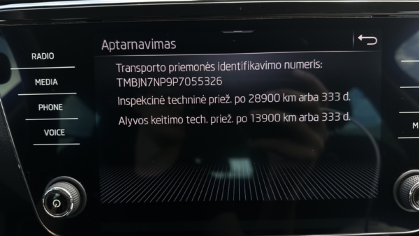 Skoda Superb 1.5 TSi Ambition 2023 m. 15