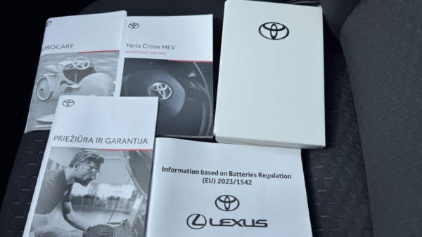 Toyota Yaris Cross 1.5 Hybrid Active 2025 m. 27