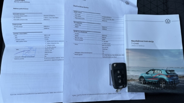 Volkswagen T-Cross 1.0 Life 2023 m. 22
