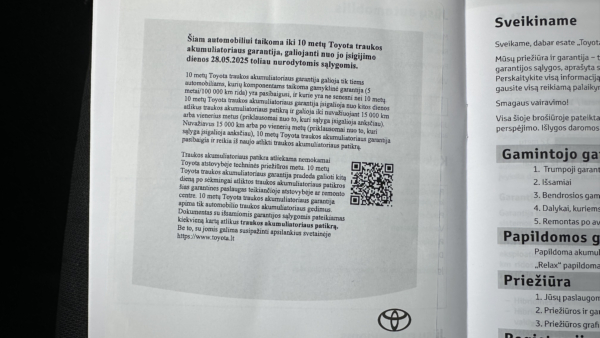Toyota Yaris Cross 1.5 Hybrid Active 2025 m. 29