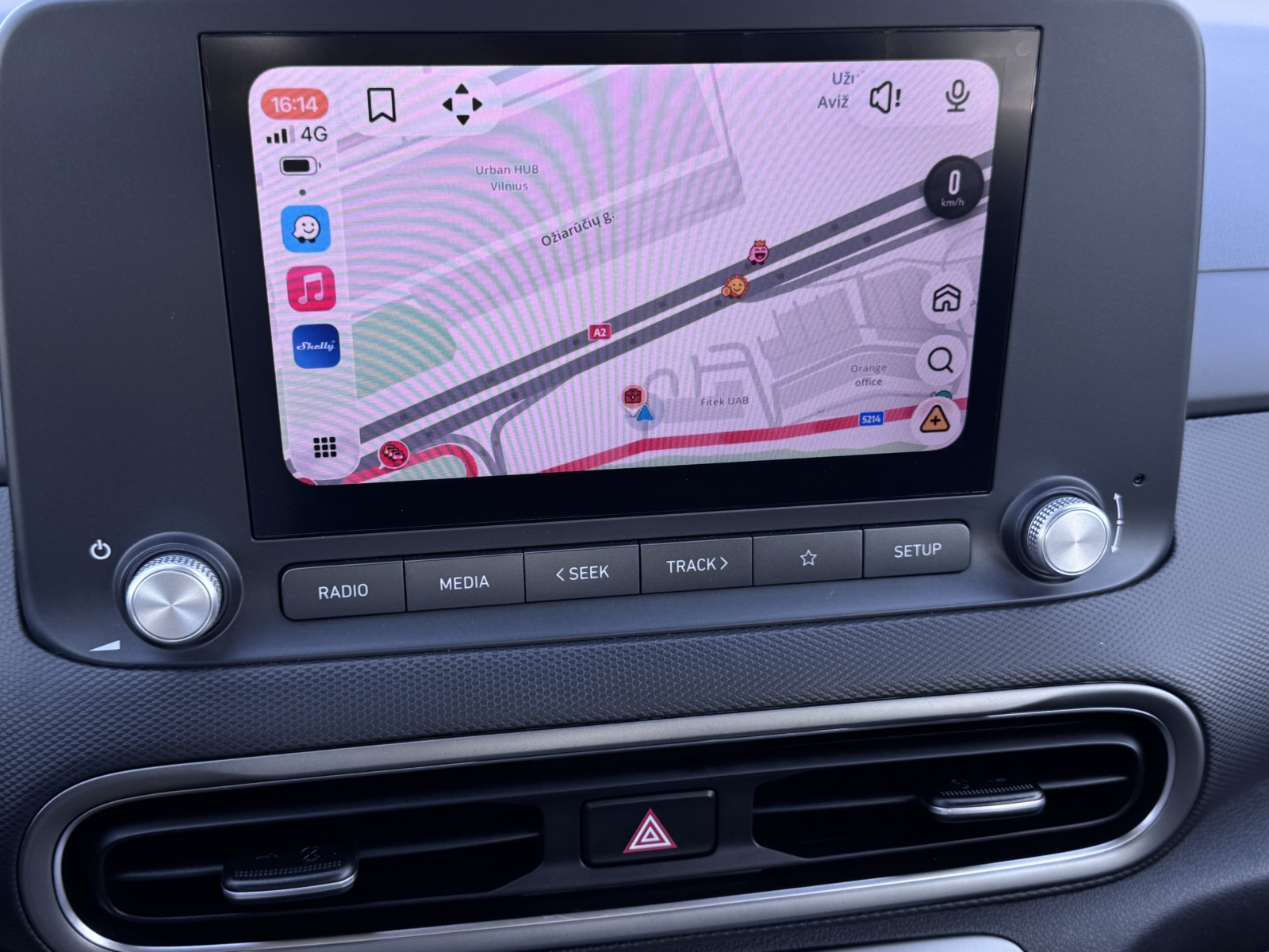 Hyundai Kona 48 kWh 2022 m. Elektromobilis 19