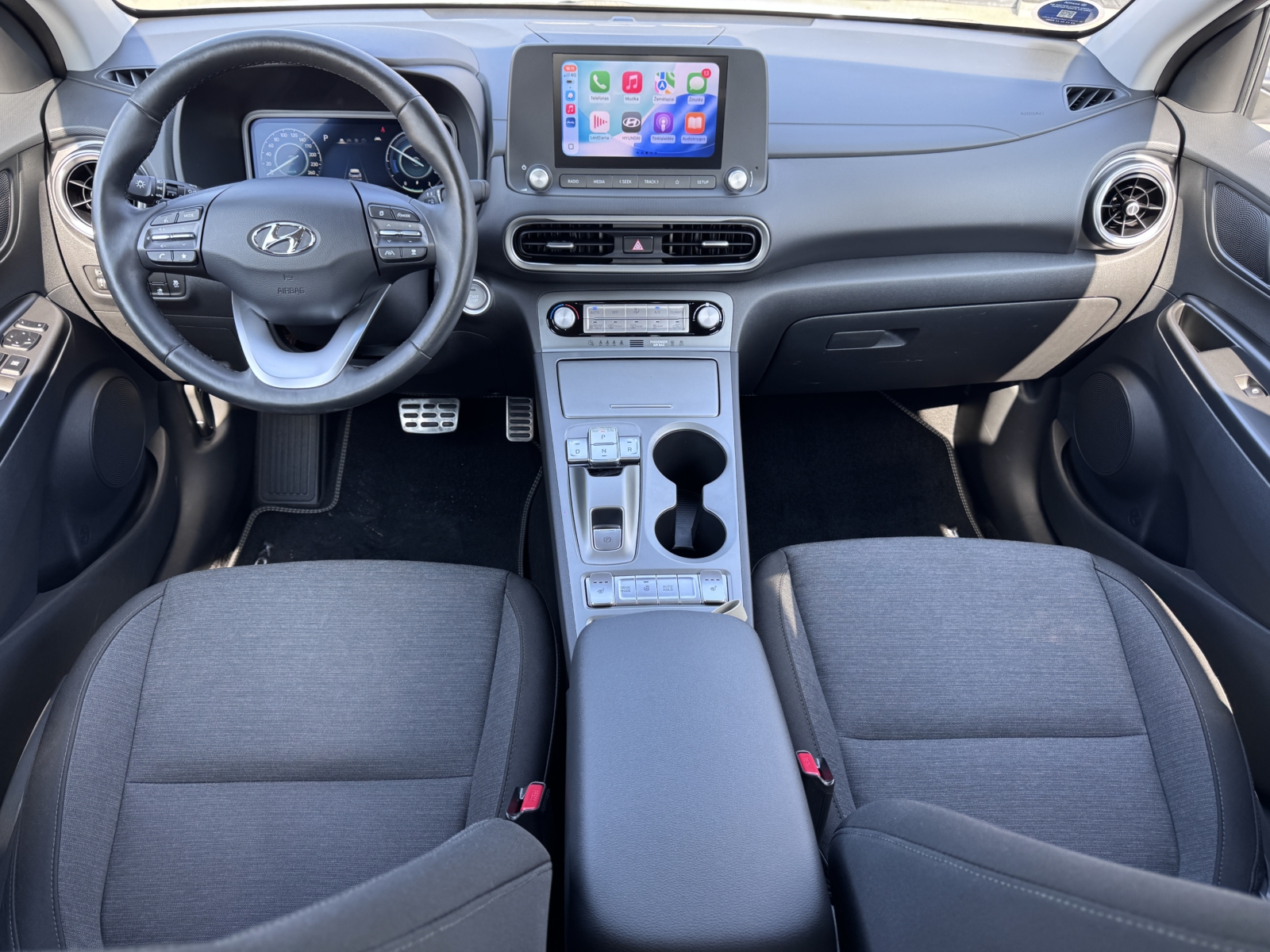 Hyundai Kona 48 kWh 2022 m. Elektromobilis 6