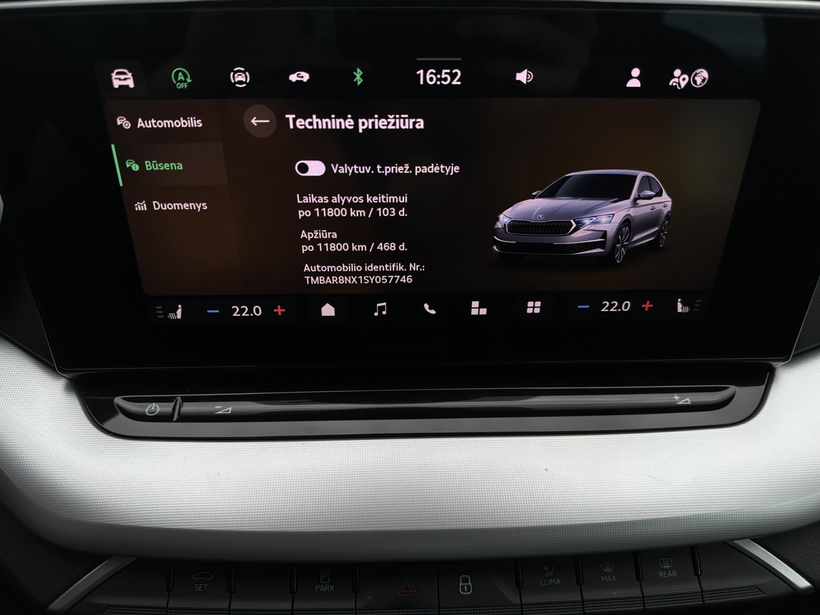 Skoda Octavia 1.5 MHEV Selection 2024 m. 12