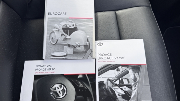 Toyota Proace Verso 2.0 VIP 2024 m. 6 vietų 33