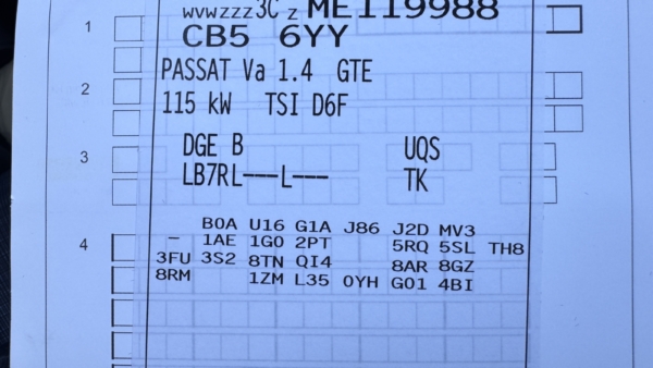 Volkswagen Passat 1.4 GTE Plug-in Hybrid 2021 m. 33