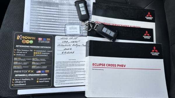 Mitsubishi Eclipse Cross 2,4 PHEV 4WD 2022 m. Įkraunamas hibridas 29