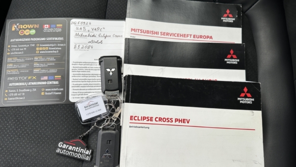 Mitsubishi Eclipse Cross 2,4 PHEV 4WD 2022 m. Įkraunamas hibridas 33