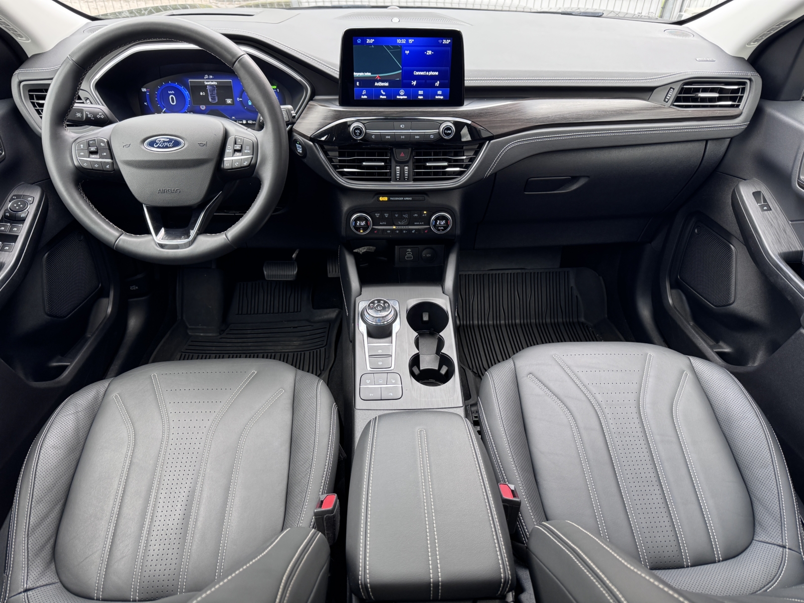 Ford Kuga 2.5 Plug-in Hybrid Vignale 2022 m. Įkraunamas hibridas 9