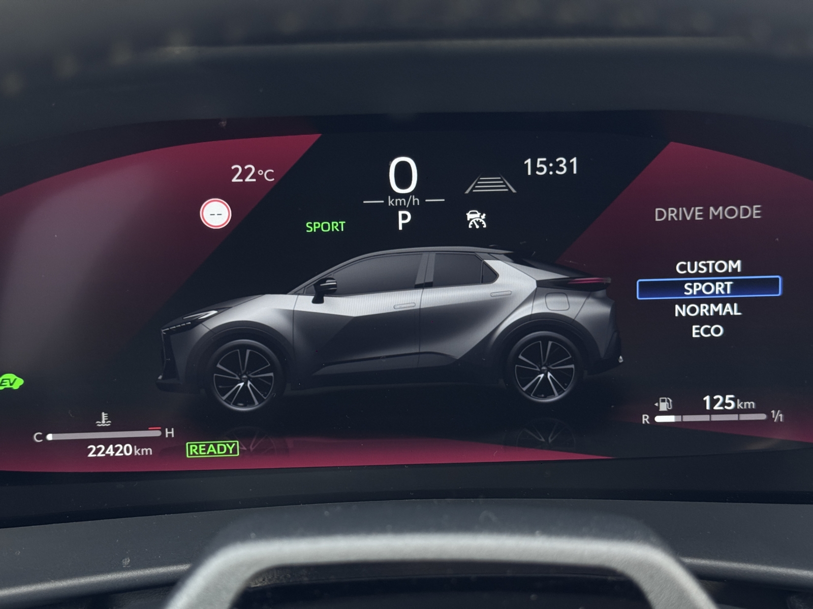 Toyota C-HR 1,8 Hybrid Active 2026 m. 7