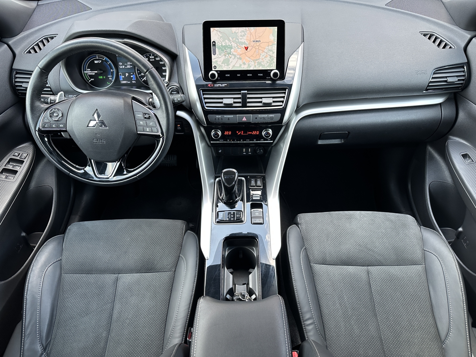 Mitsubishi Eclipse Cross 2,4 PHEV 4WD 2022 m. Įkraunamas hibridas 3