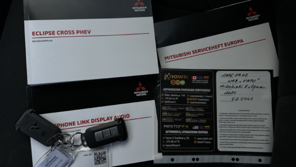 Mitsubishi Eclipse Cross 2,4 PHEV 4WD 2024 m. Įkraunamas hibridas 32