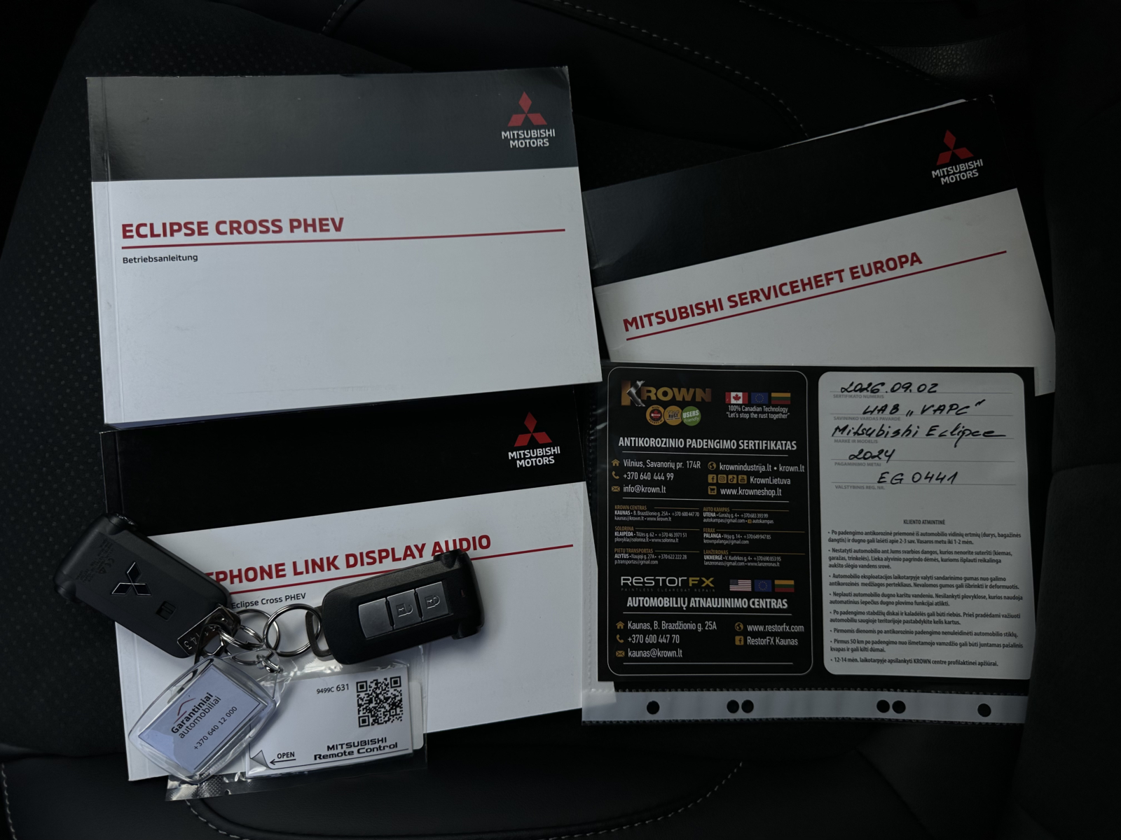 Mitsubishi Eclipse Cross 2,4 PHEV 4WD 2024 m. Įkraunamas hibridas 32