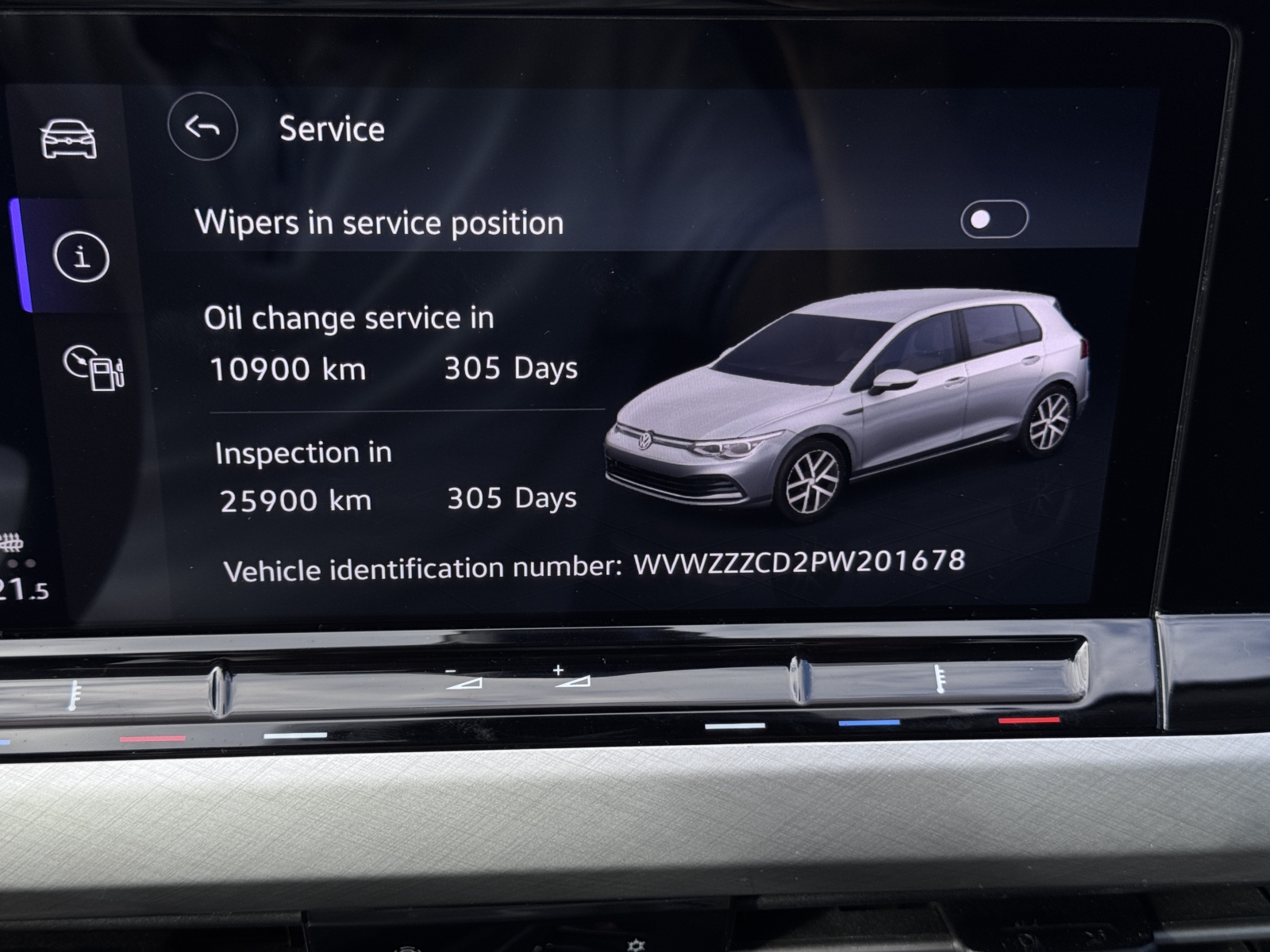 Volkswagen Golf 1.0 eTSi Life 2023 m. 6