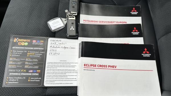 Mitsubishi Eclipse Cross 2,4 PHEV 4WD 2023 m. Įkraunamas hibridas 31